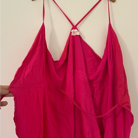 Showpo. Barbiecore bright print strappy mini dress - Picture 5 of 6